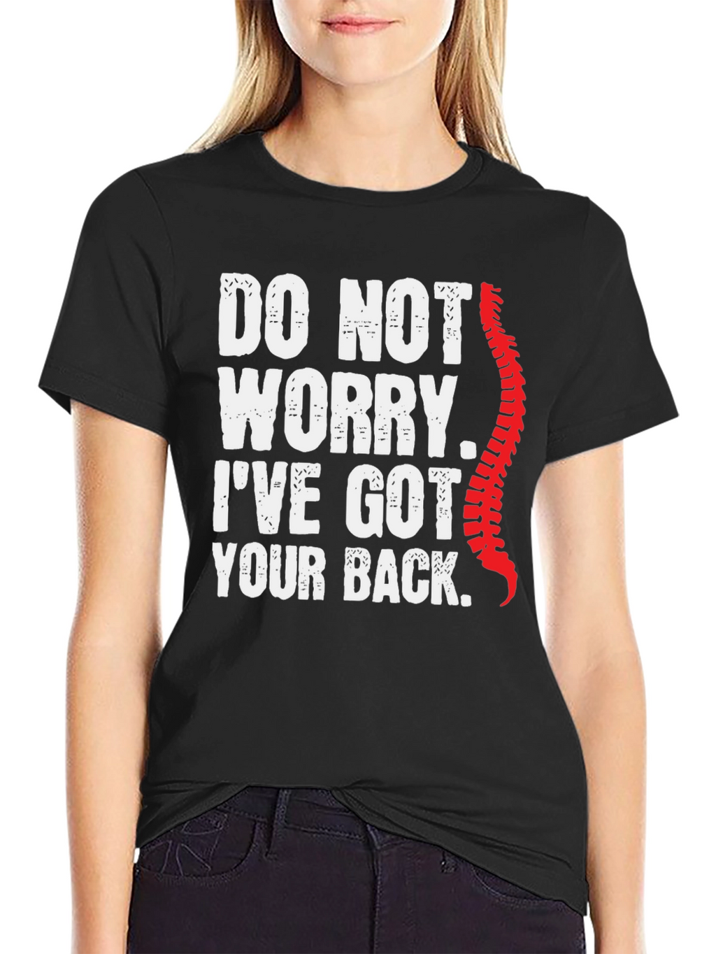 Funny Chiropractic T-Shirt: Ive Got Your Back