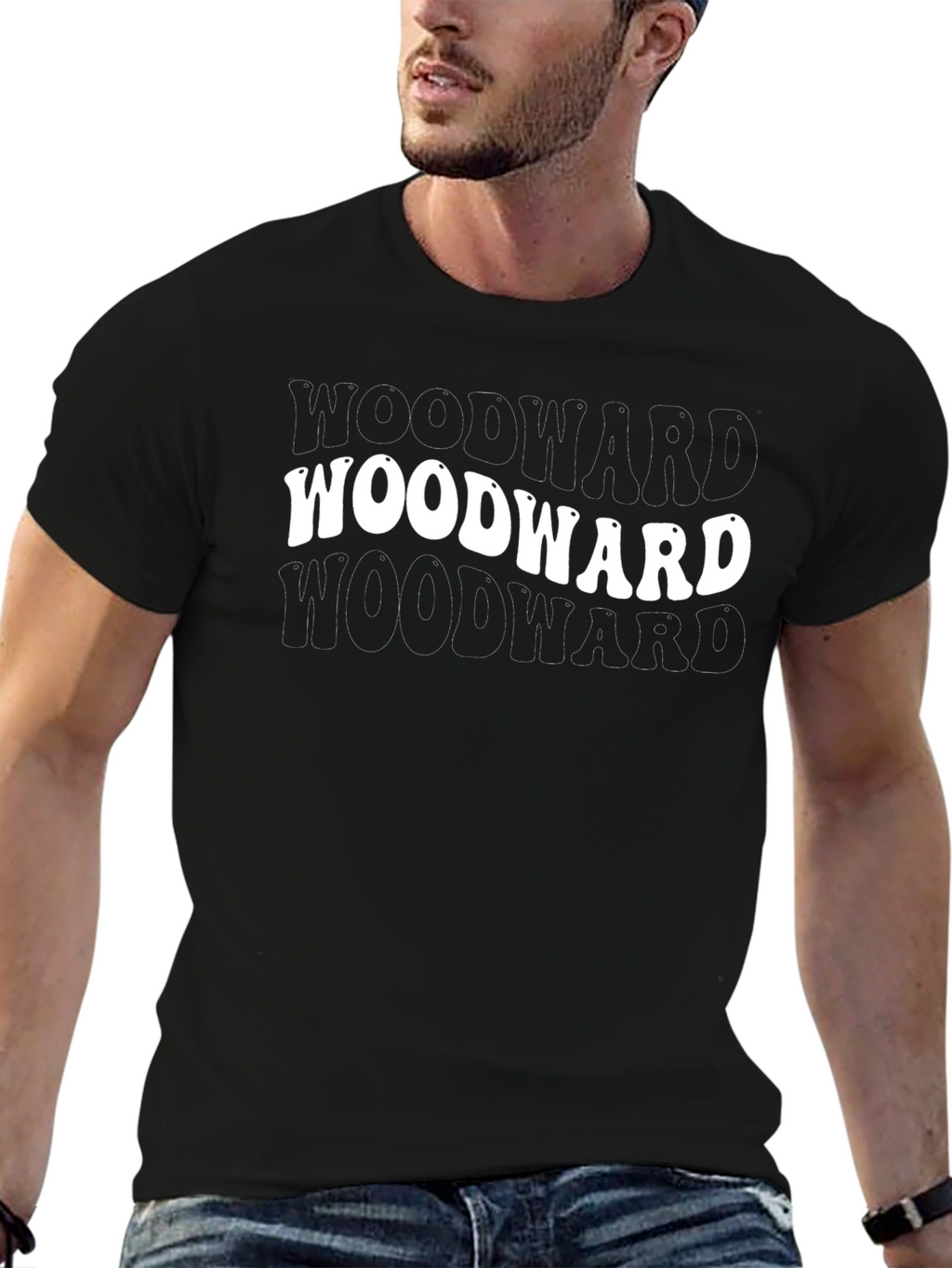 Woodward Graphic T-Shirt - Retro Style