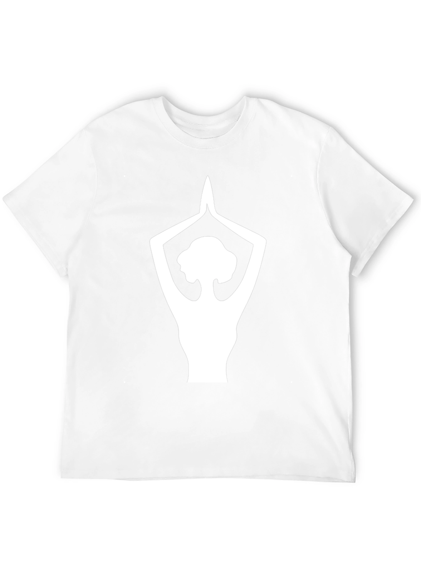 Yoga Pose Graphic Tee - Black