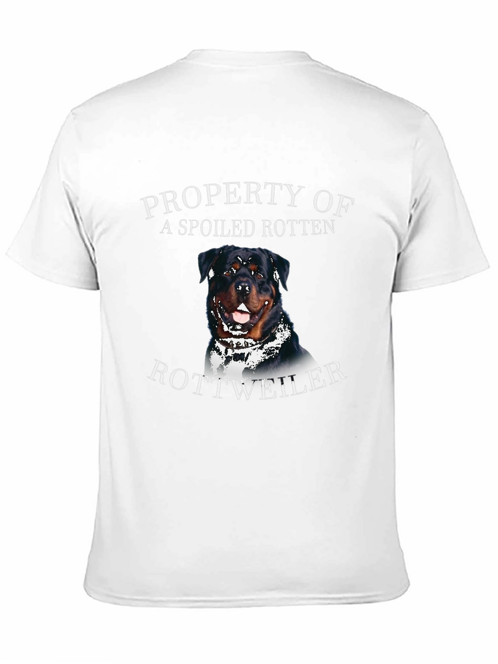 Spoiled Rotten Rottweiler Graphic T-Shirt