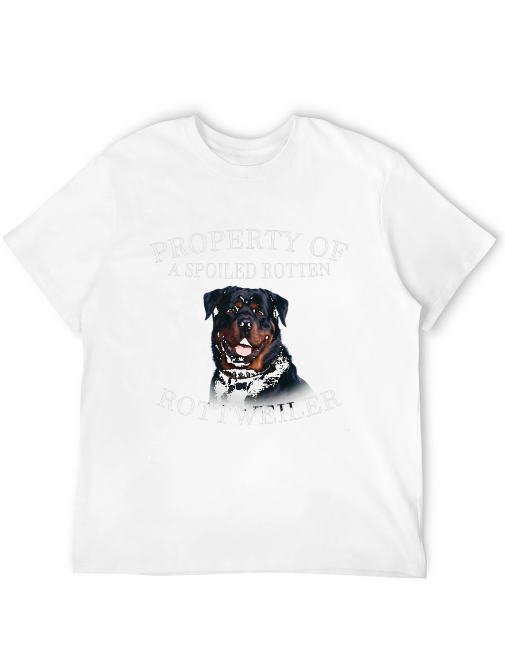 Spoiled Rotten Rottweiler Graphic T-Shirt