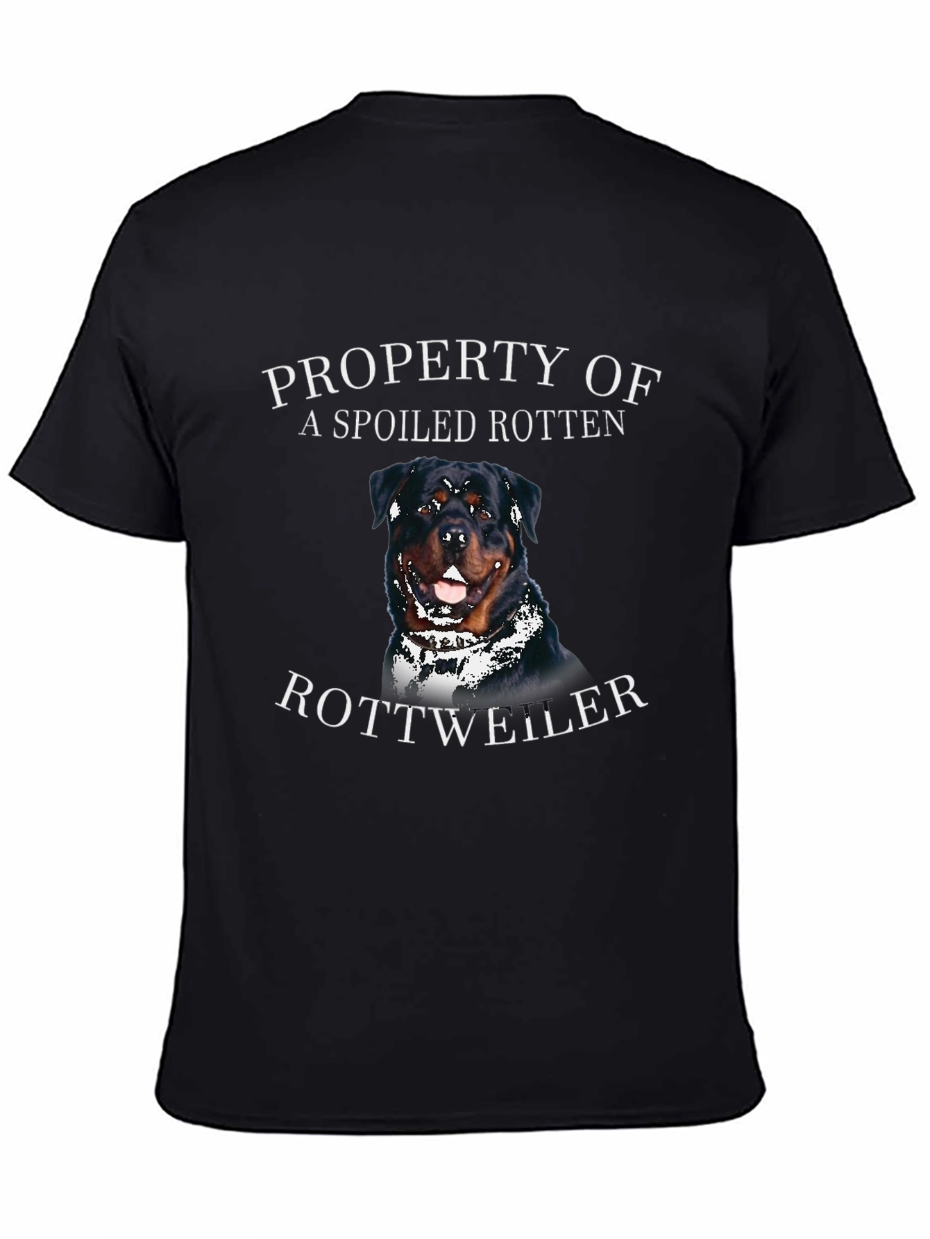 Spoiled Rotten Rottweiler Graphic T-Shirt