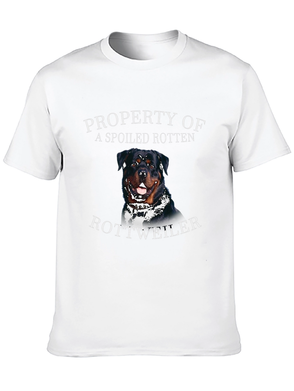 Spoiled Rotten Rottweiler Graphic T-Shirt