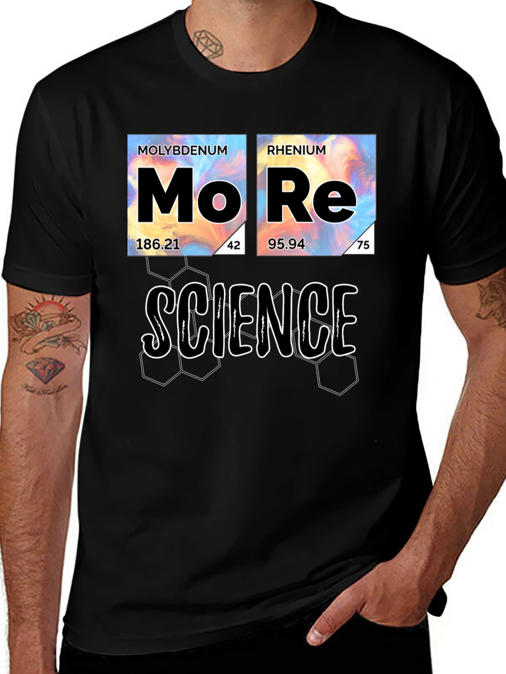 Science Element T-Shirt - Molybdenum Rhenium Periodic Table Tee