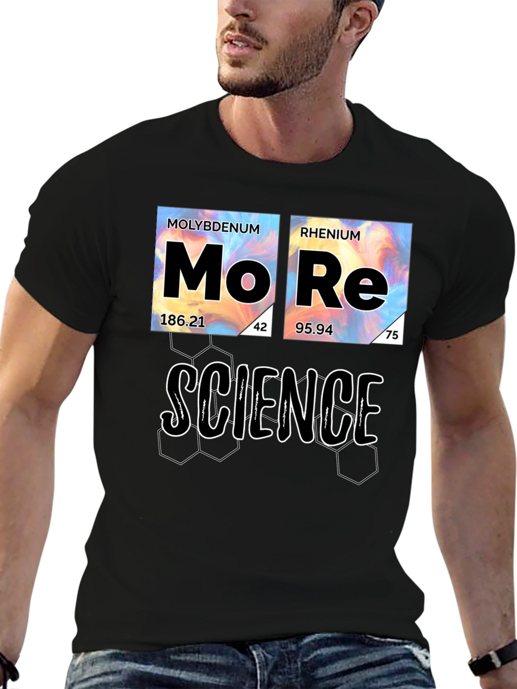 Science Element T-Shirt - Molybdenum Rhenium Periodic Table Tee