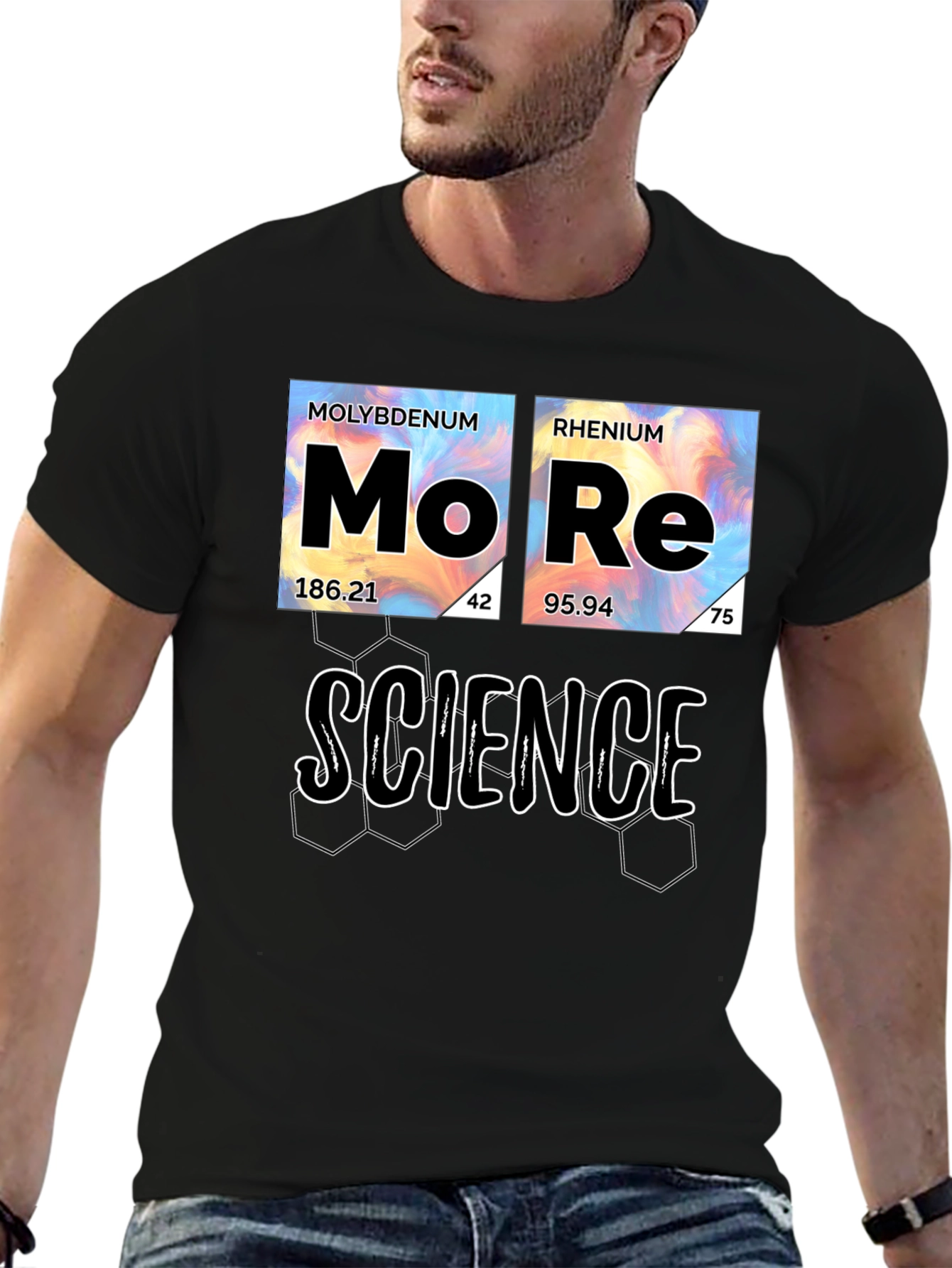 Science Element T-Shirt - Molybdenum Rhenium Periodic Table Tee