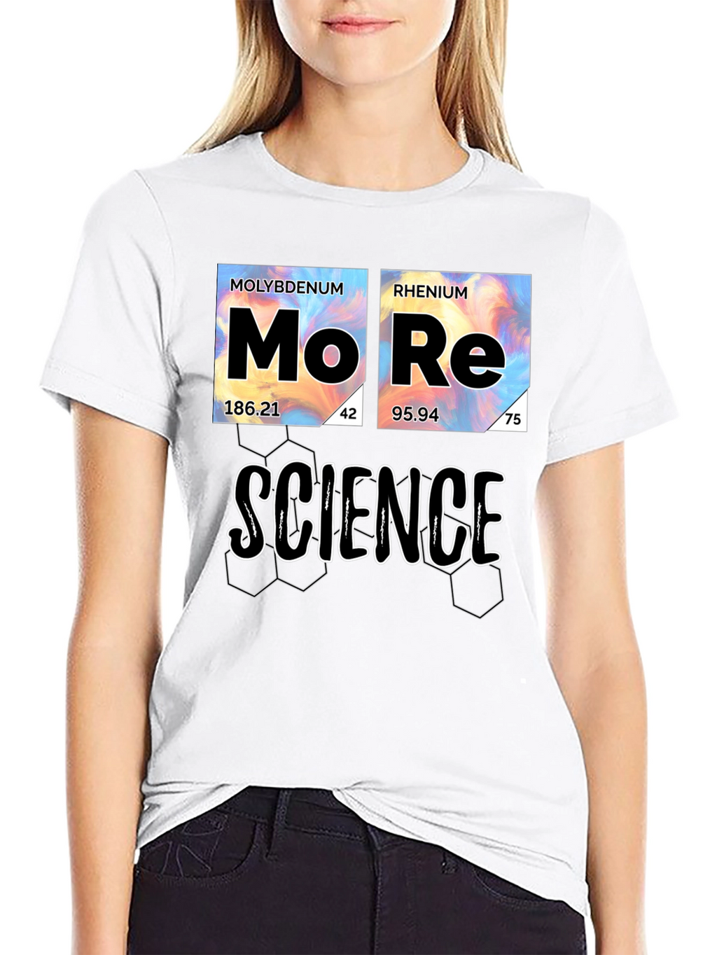 Science Element T-Shirt - Molybdenum Rhenium Periodic Table Tee