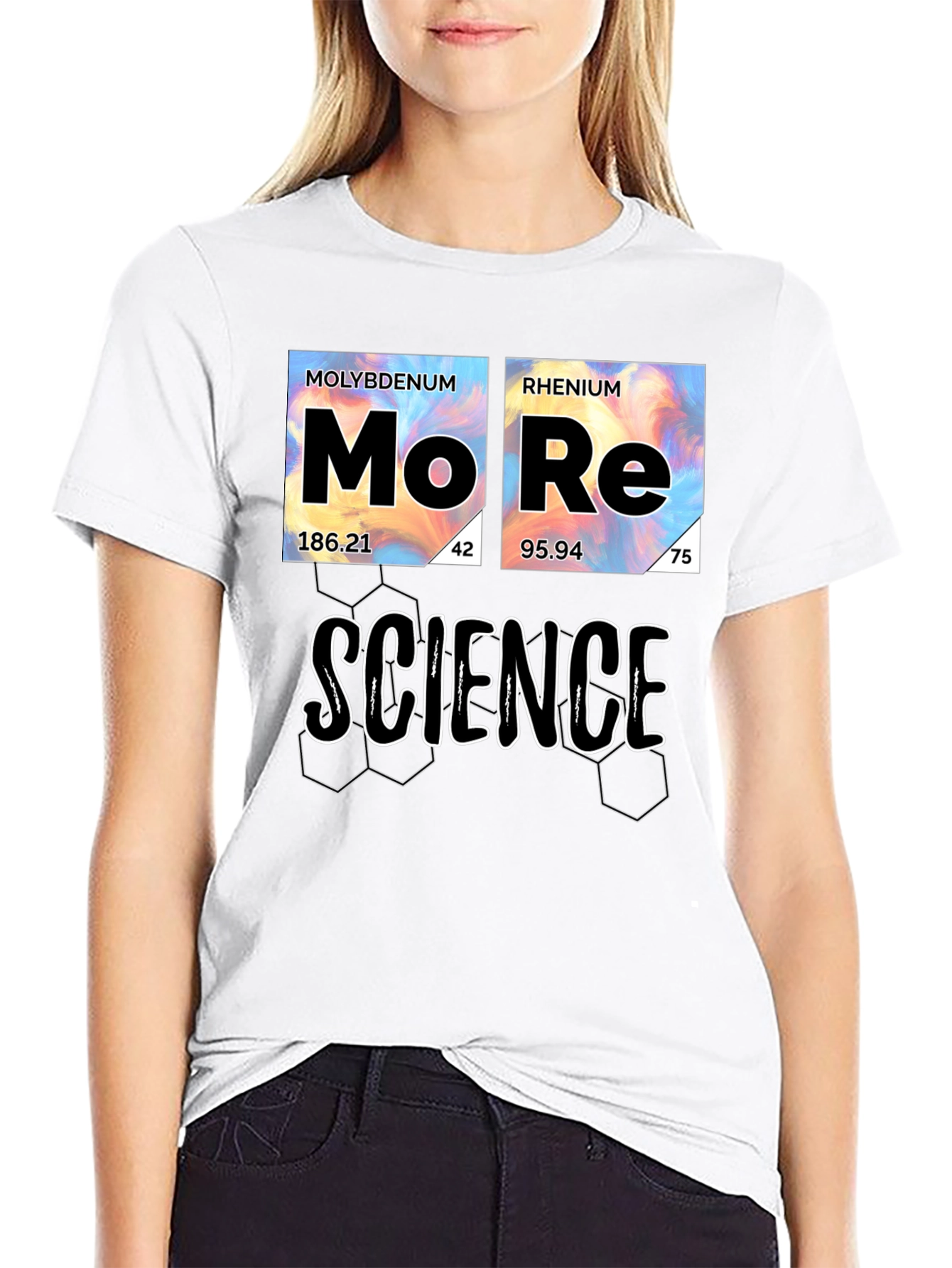 Science Element T-Shirt - Molybdenum Rhenium Periodic Table Tee