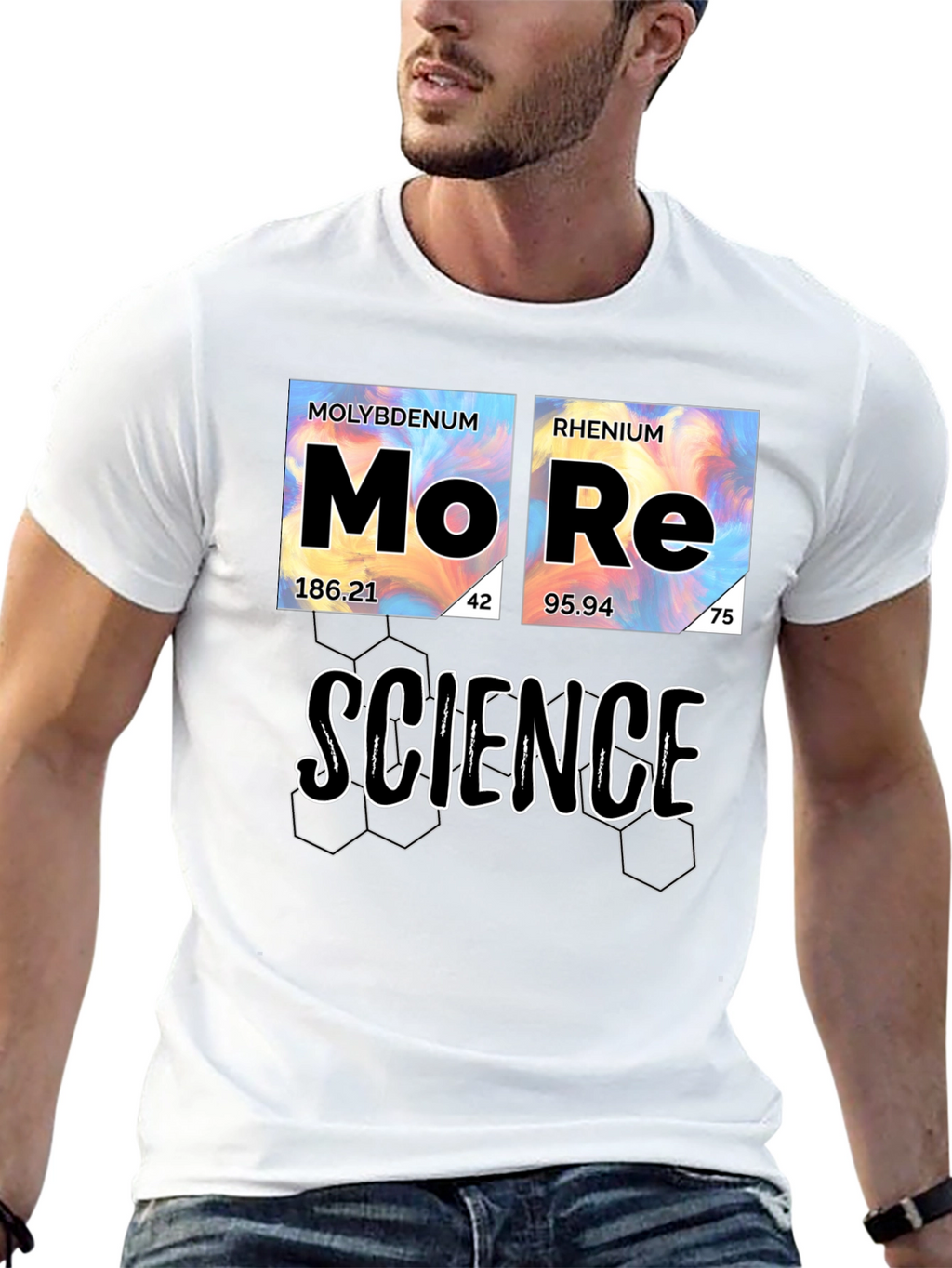 Science Element T-Shirt - Molybdenum Rhenium Periodic Table Tee
