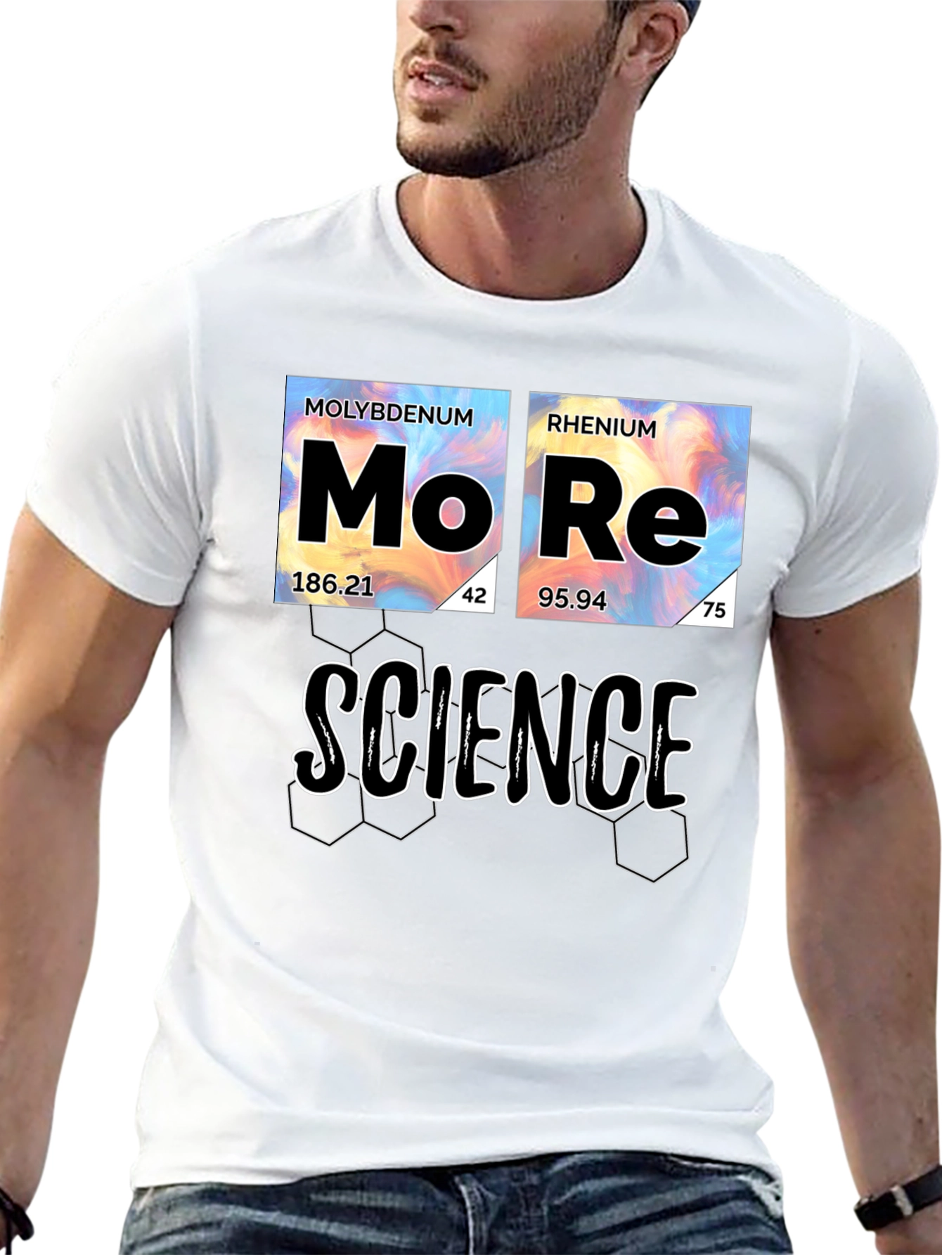 Science Element T-Shirt - Molybdenum Rhenium Periodic Table Tee