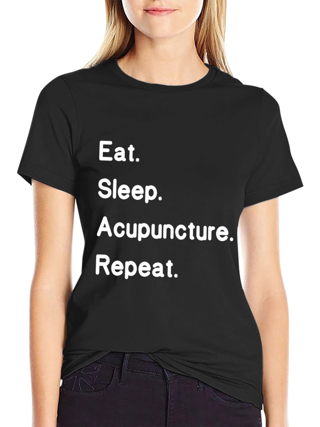Eat Sleep Acupuncture Repeat T-Shirt