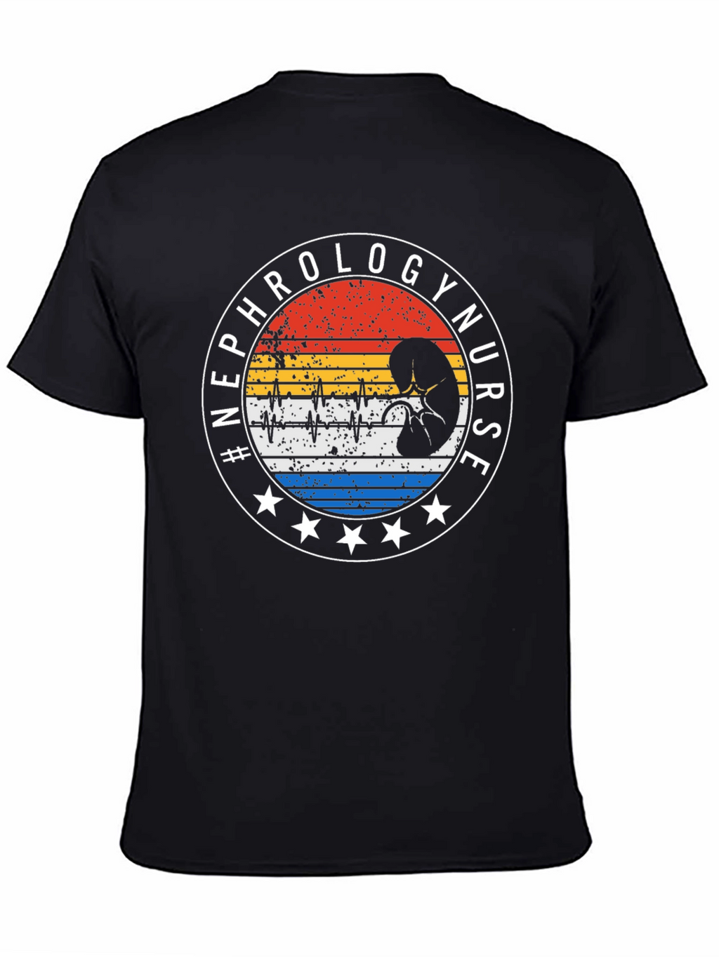 Nephrology Nurse T-Shirt - Kidney Design