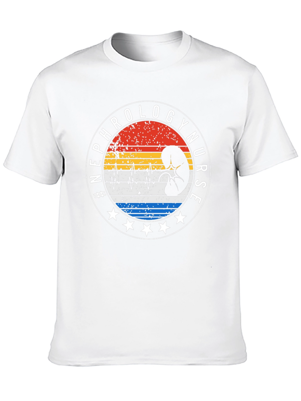 Nephrology Nurse T-Shirt - Kidney Design