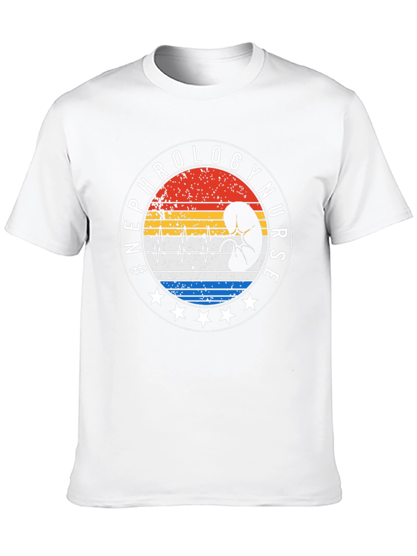 Nephrology Nurse T-Shirt - Kidney Design