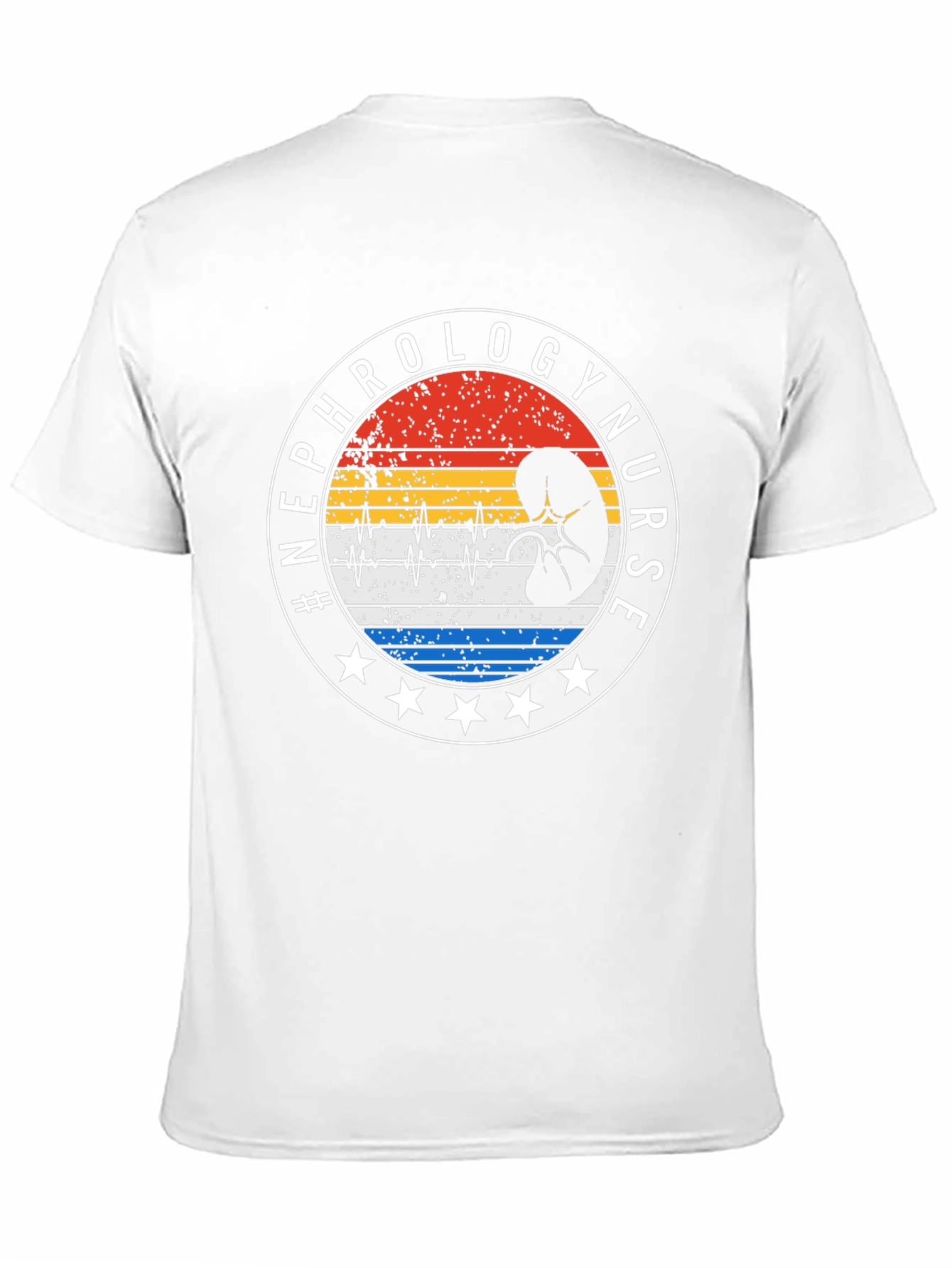 Nephrology Nurse T-Shirt - Kidney Design