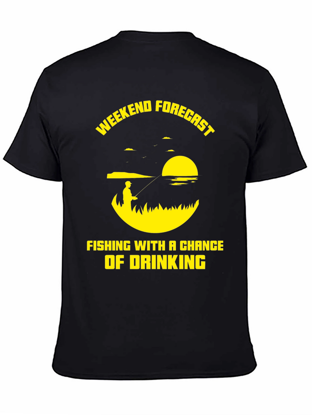 Fishing & Drinking Weekend Forecast T-Shirt