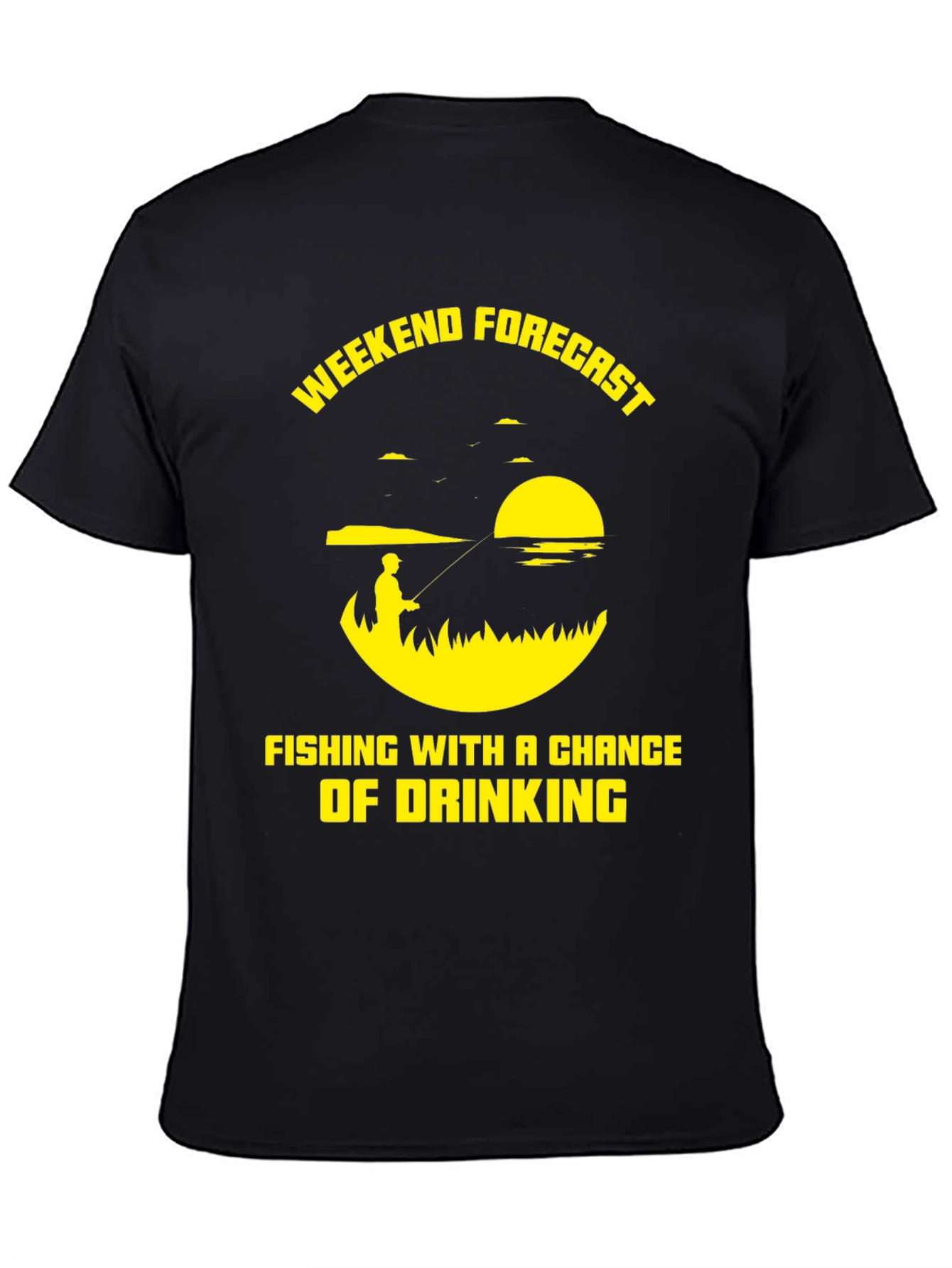 Fishing & Drinking Weekend Forecast T-Shirt