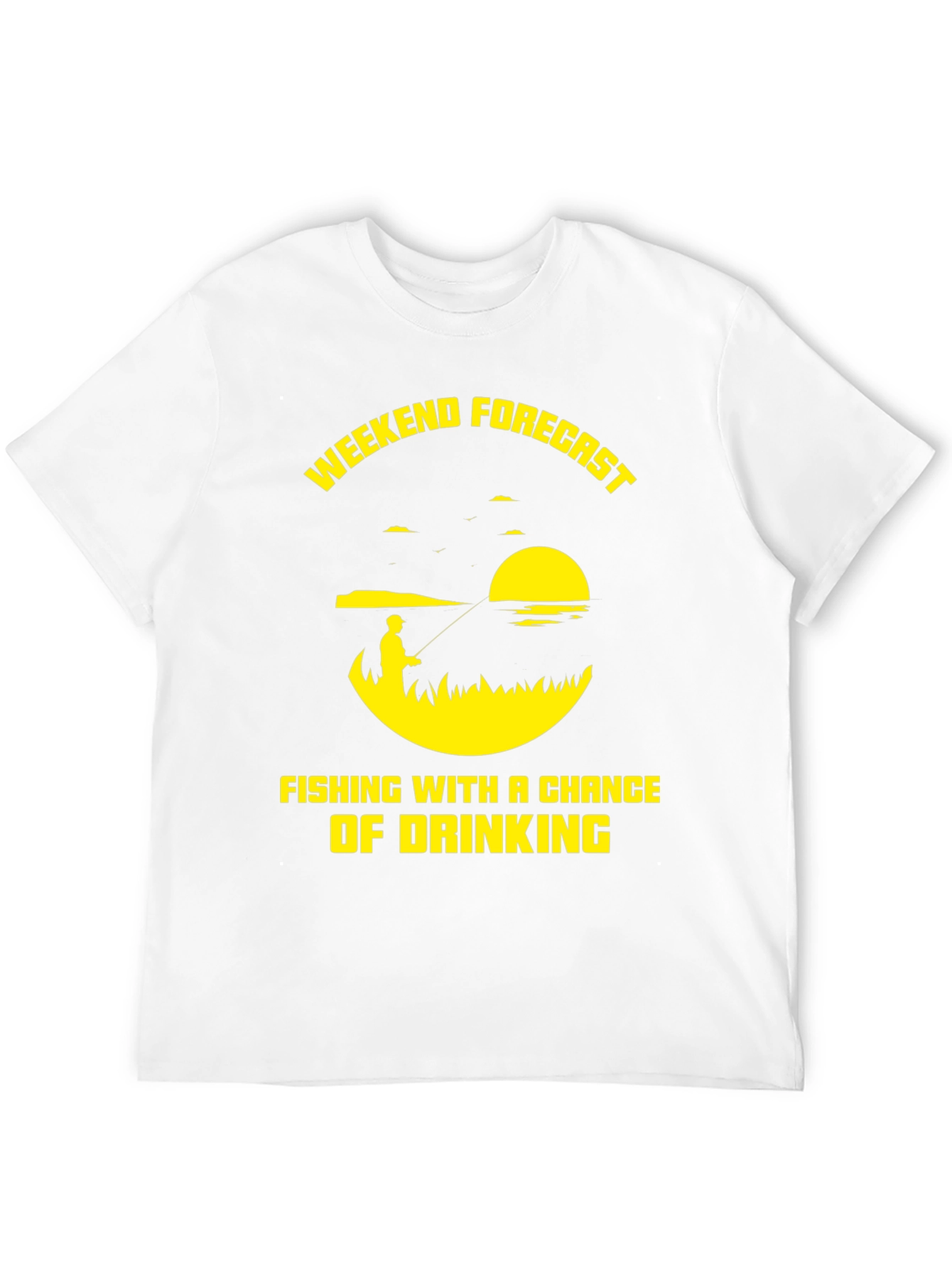 Fishing & Drinking Weekend Forecast T-Shirt