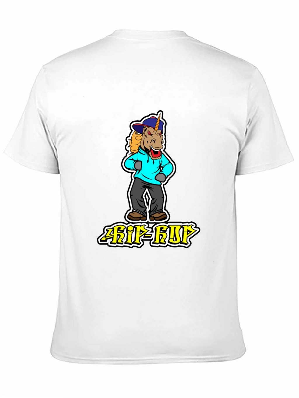 Hip Hop Unicorn Graphic Tee