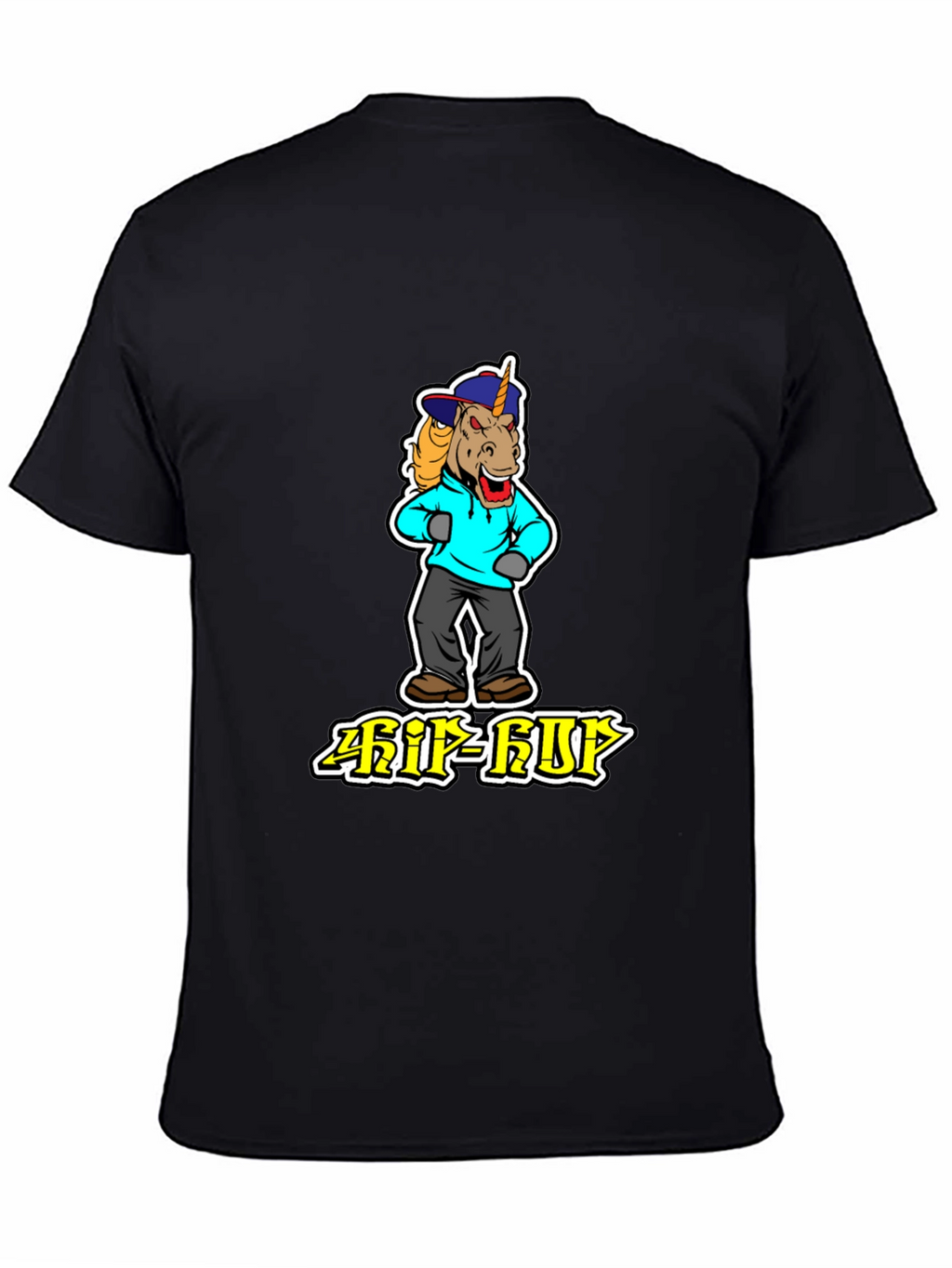 Hip Hop Unicorn Graphic Tee