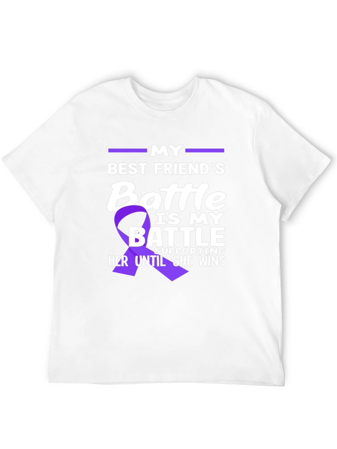 Best Friends Battle T-Shirt - Support Awareness Tee