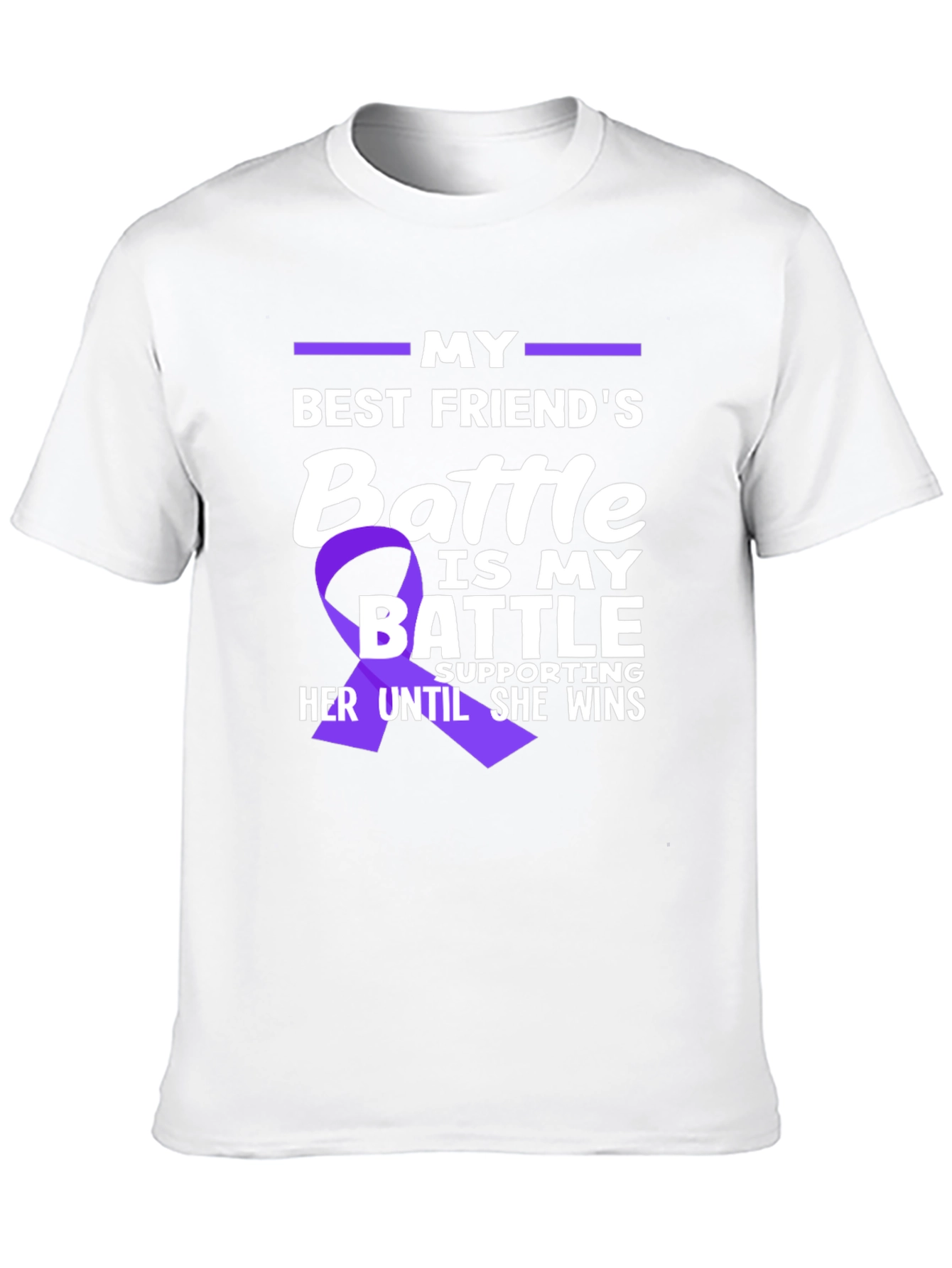 Best Friends Battle T-Shirt - Support Awareness Tee