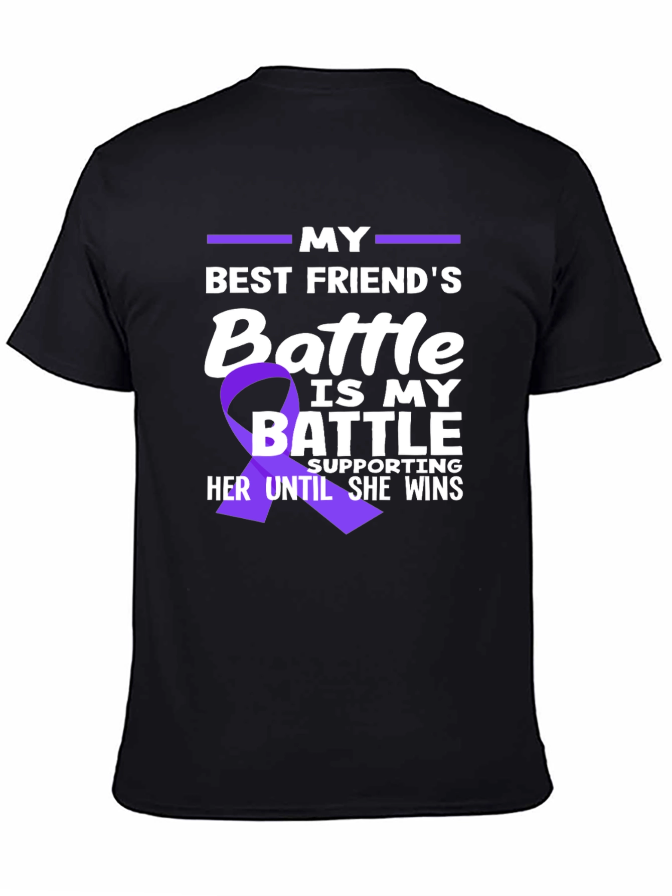 Best Friends Battle T-Shirt - Support Awareness Tee