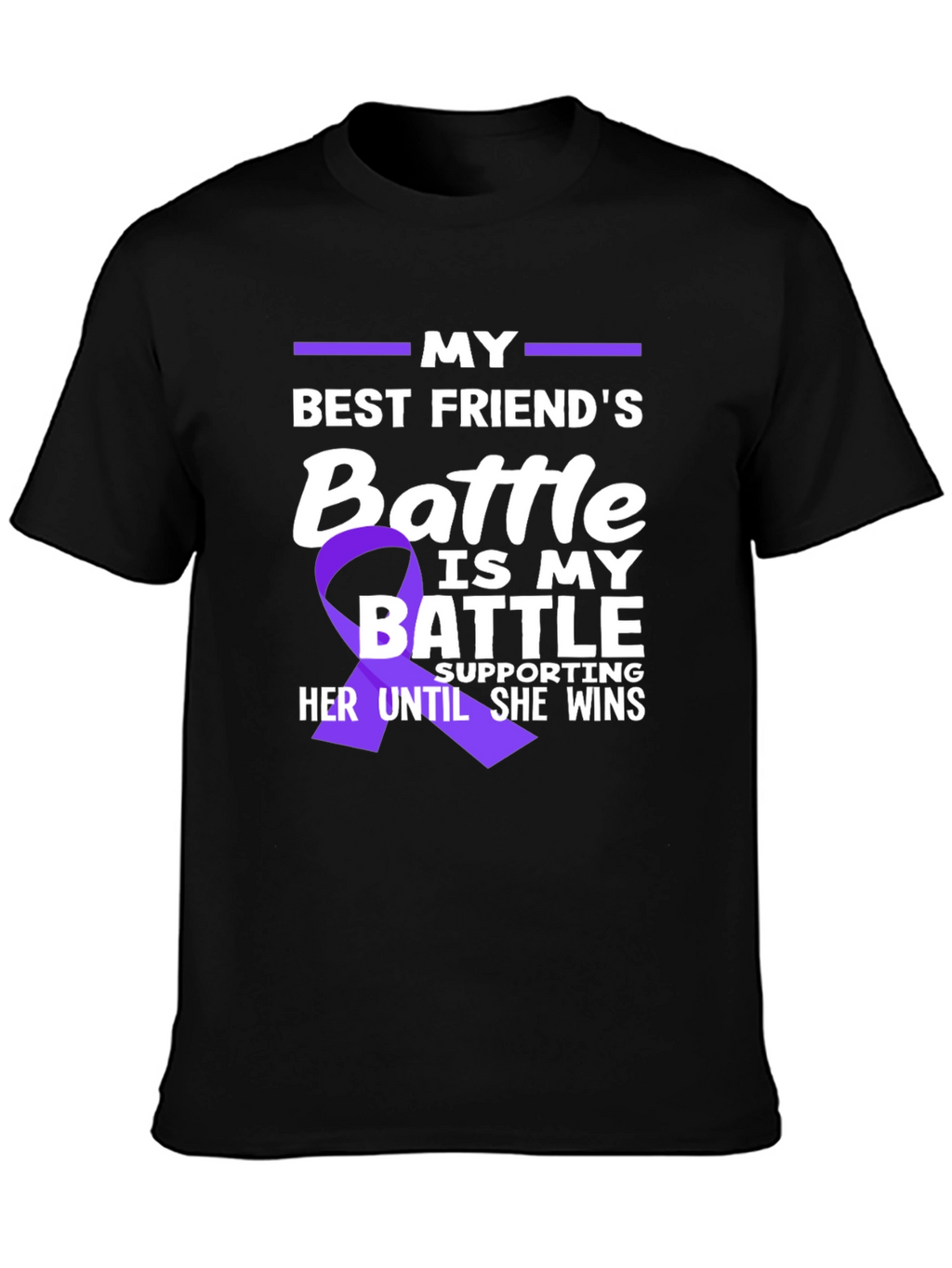 Best Friends Battle T-Shirt - Support Awareness Tee