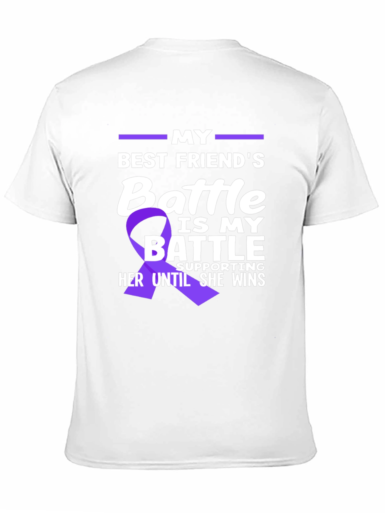 Best Friends Battle T-Shirt - Support Awareness Tee