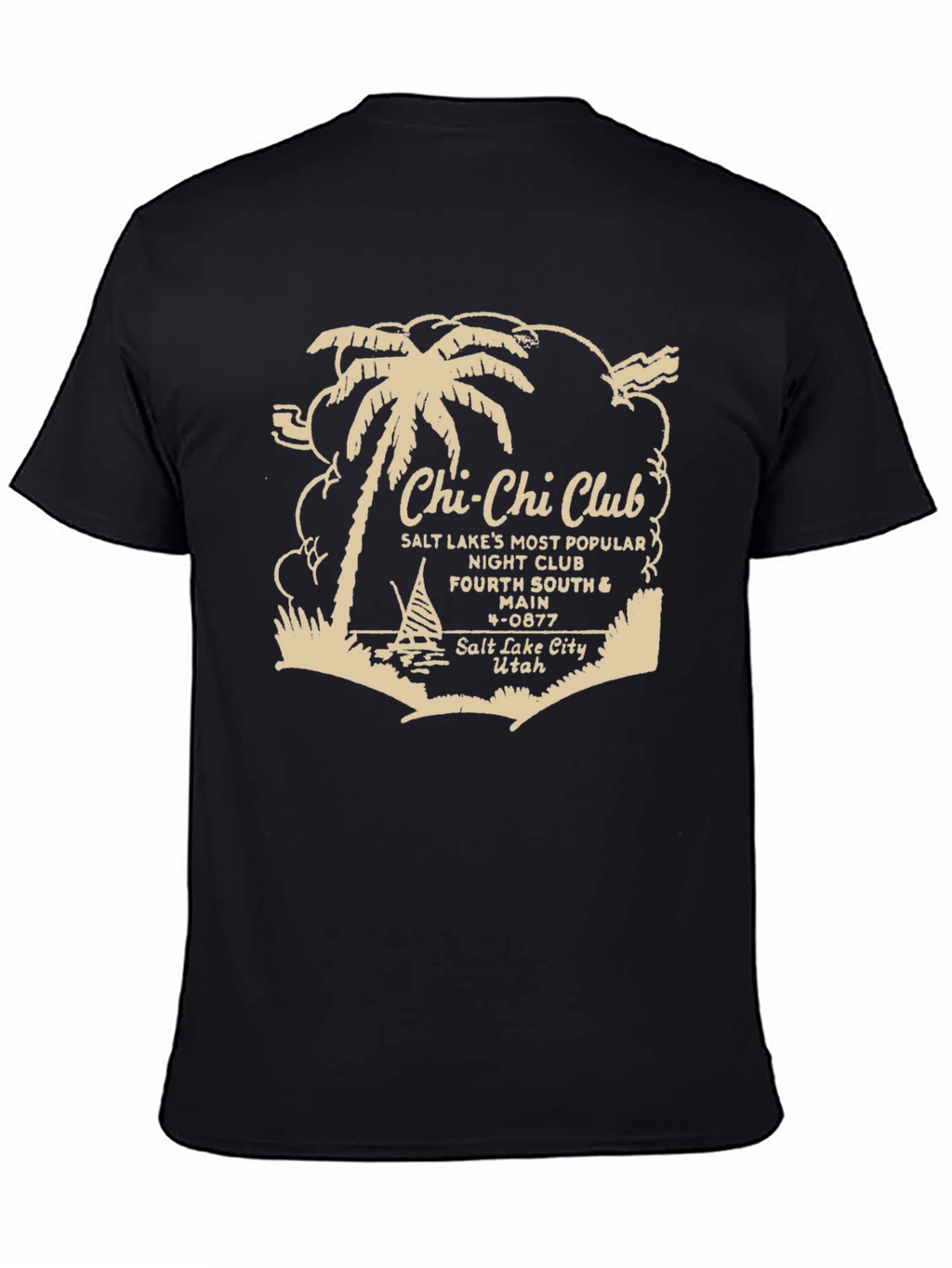 Chi-Chi Club Black T-Shirt