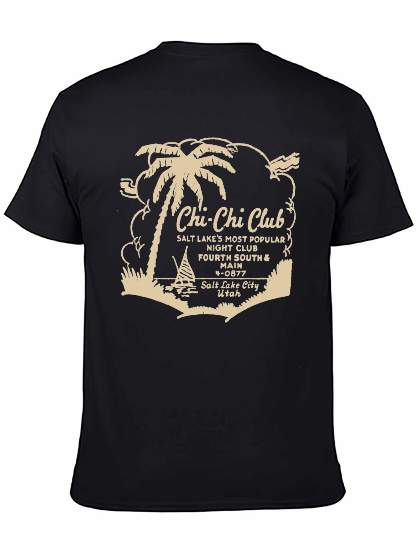 Chi-Chi Club Black T-Shirt