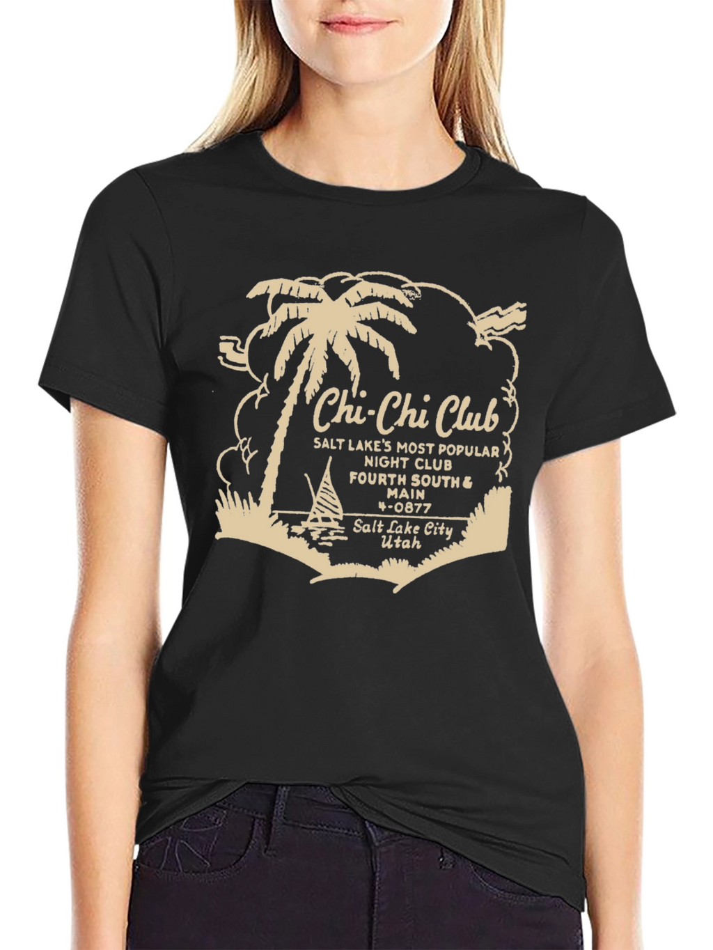 Chi-Chi Club Black T-Shirt