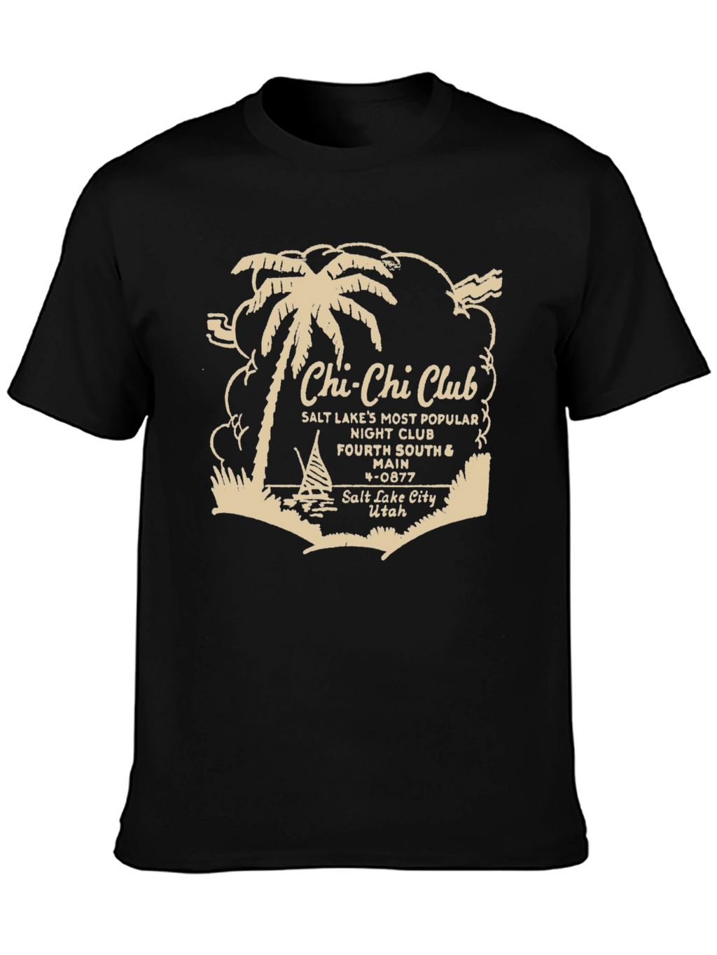 Chi-Chi Club Black T-Shirt