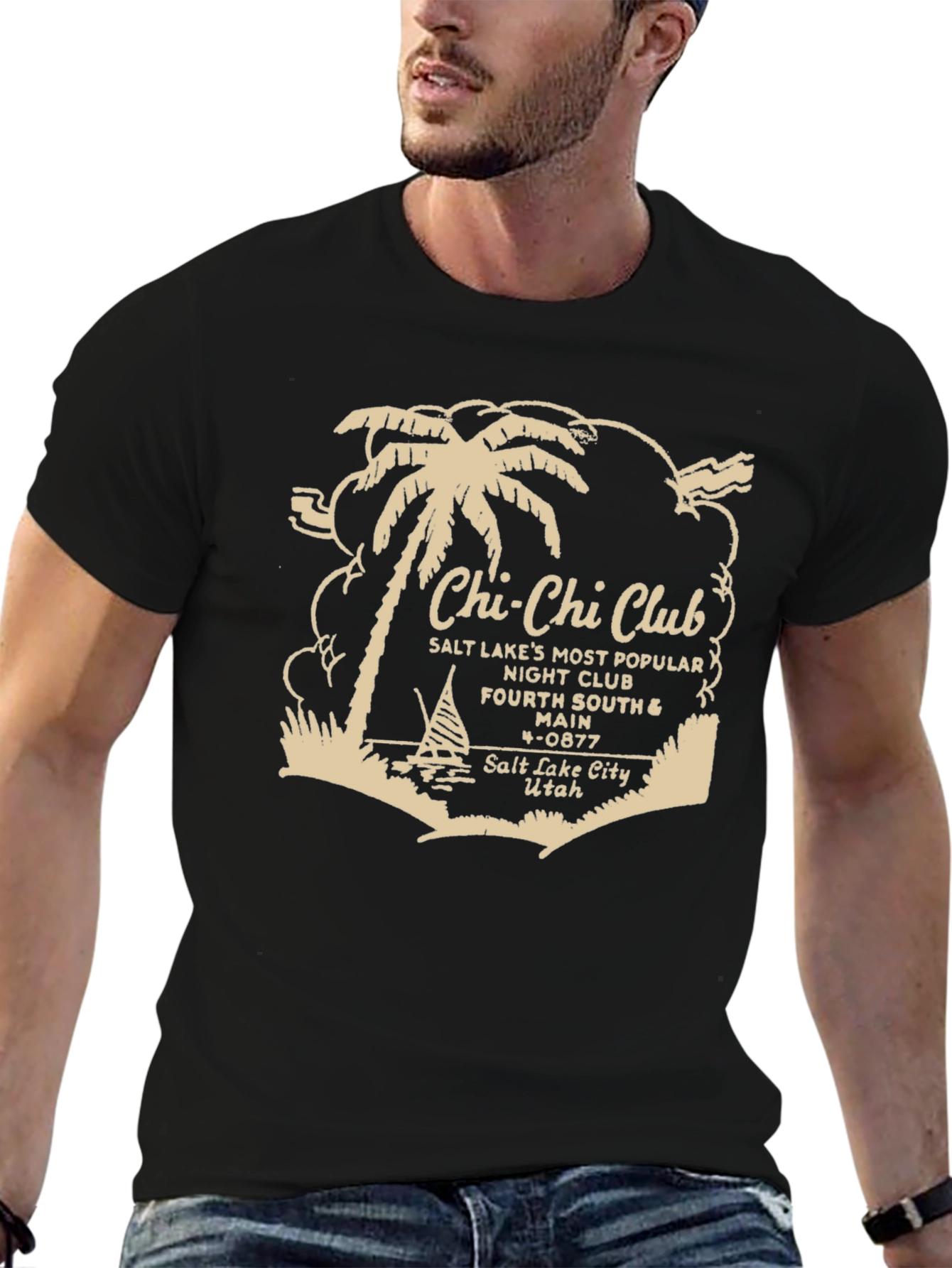 Chi-Chi Club Black T-Shirt