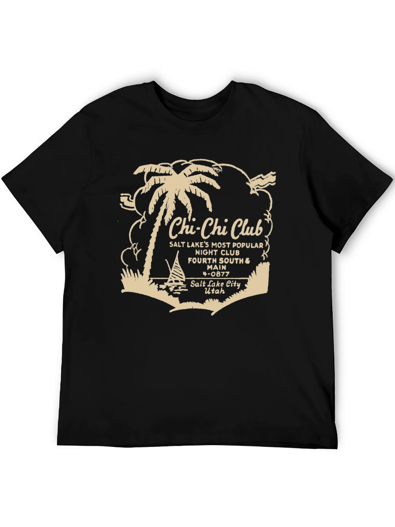 Chi-Chi Club Black T-Shirt