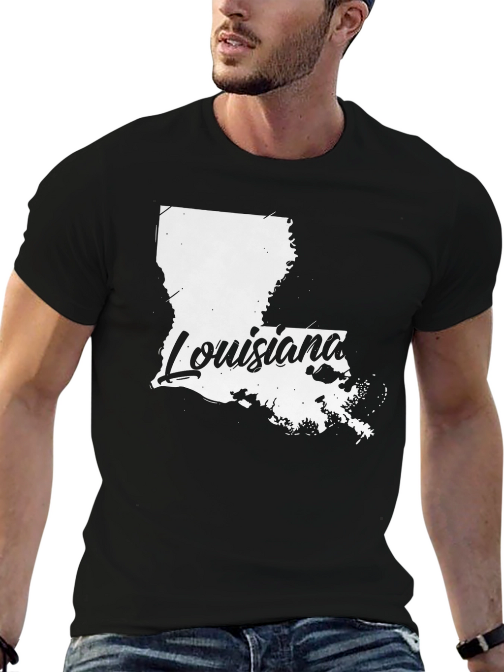 Louisiana State Outline T-Shirt