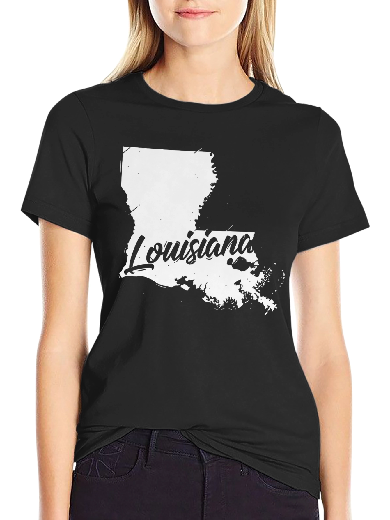 Louisiana State Outline T-Shirt