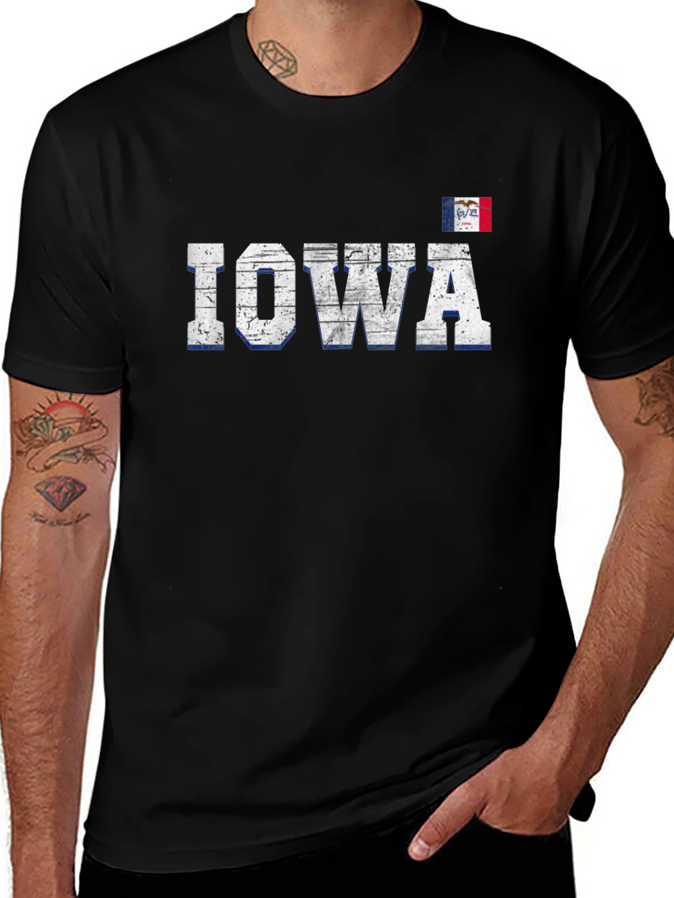 Iowa State Pride T-Shirt - Black