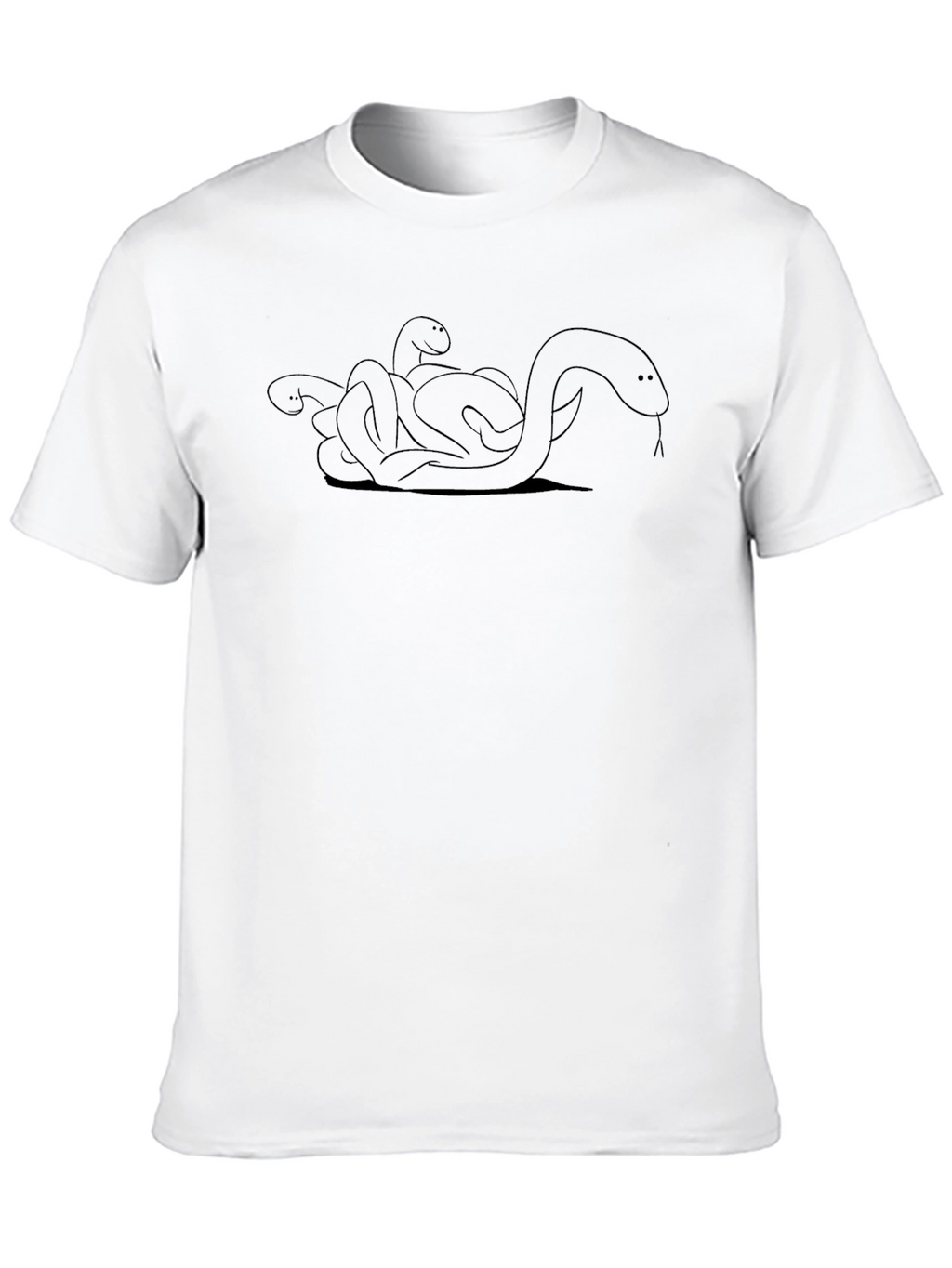 Medusa Snakes Graphic T-Shirt