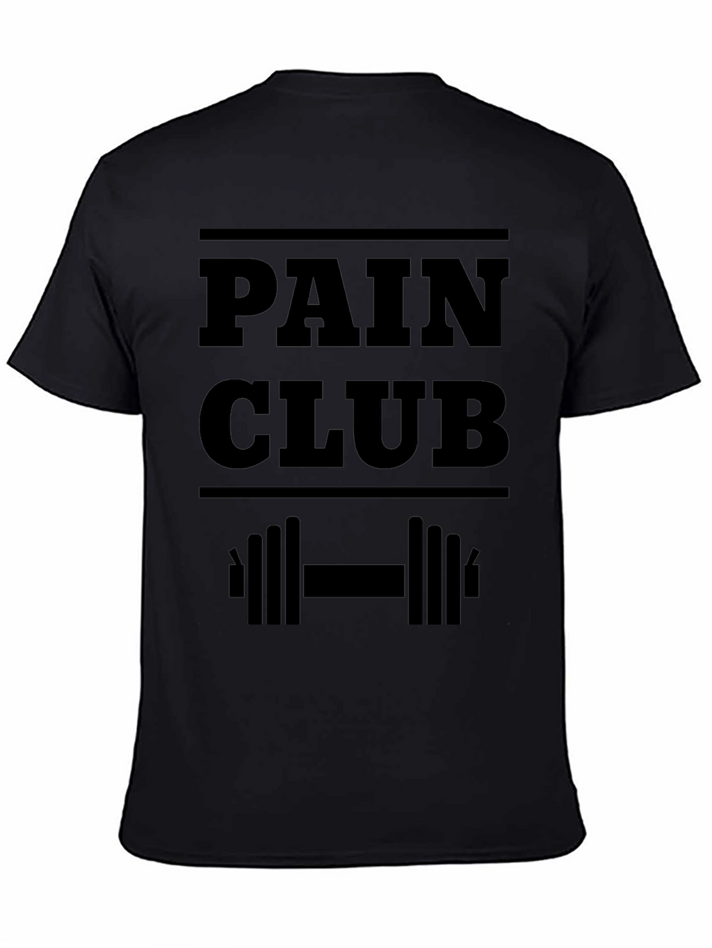 Pain Club Black Graphic T-Shirt