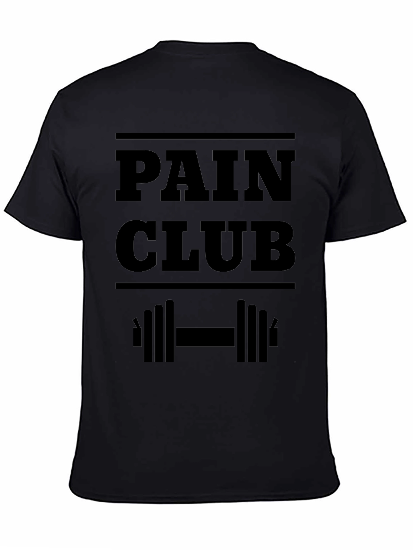 Pain Club Black Graphic T-Shirt