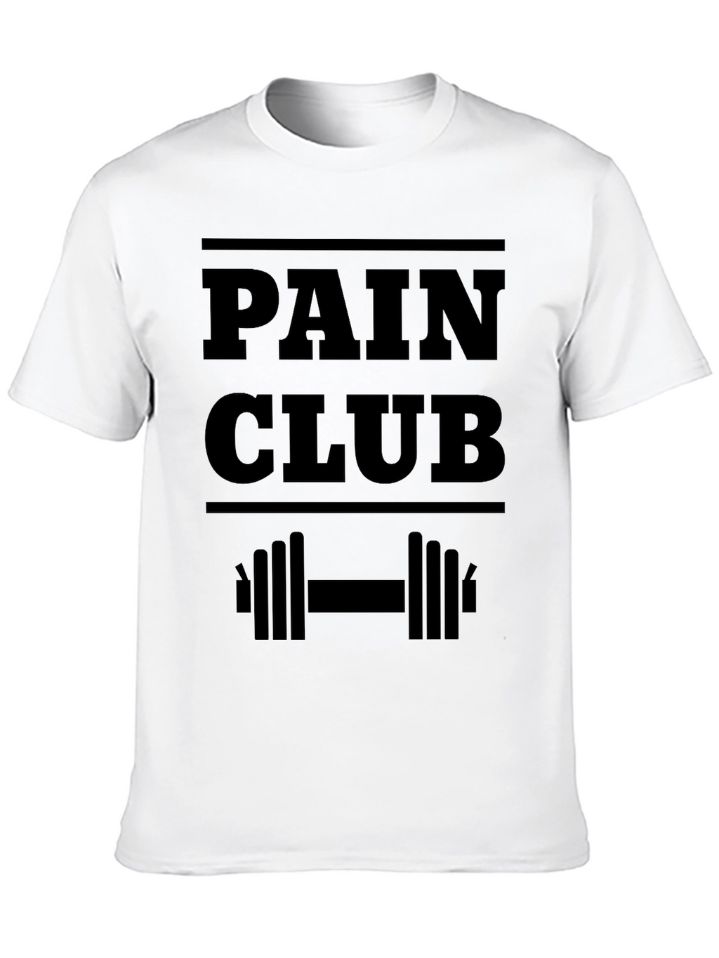 Pain Club Black Graphic T-Shirt