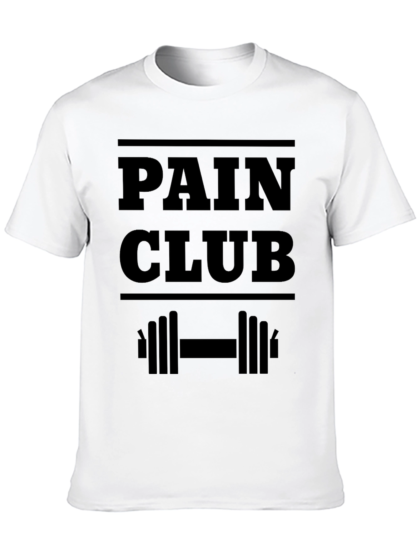 Pain Club Black Graphic T-Shirt