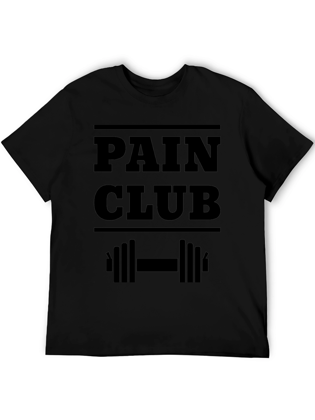 Pain Club Black Graphic T-Shirt