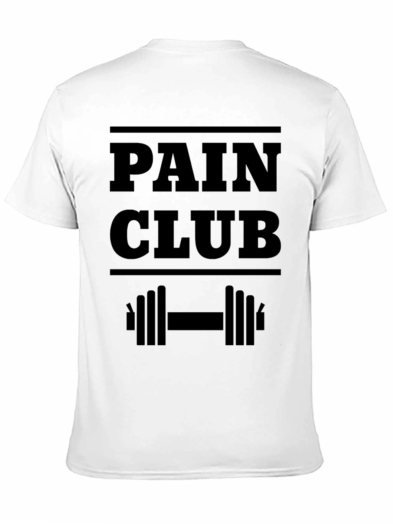 Pain Club Black Graphic T-Shirt