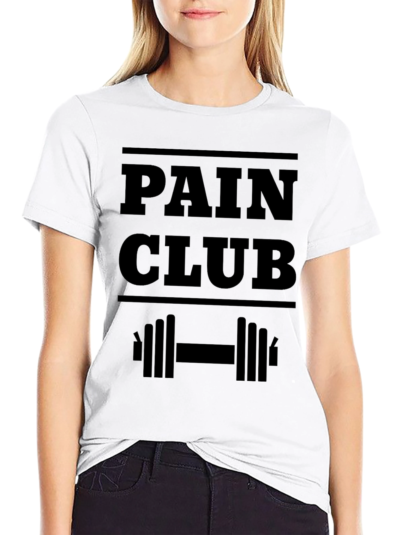Pain Club Black Graphic T-Shirt