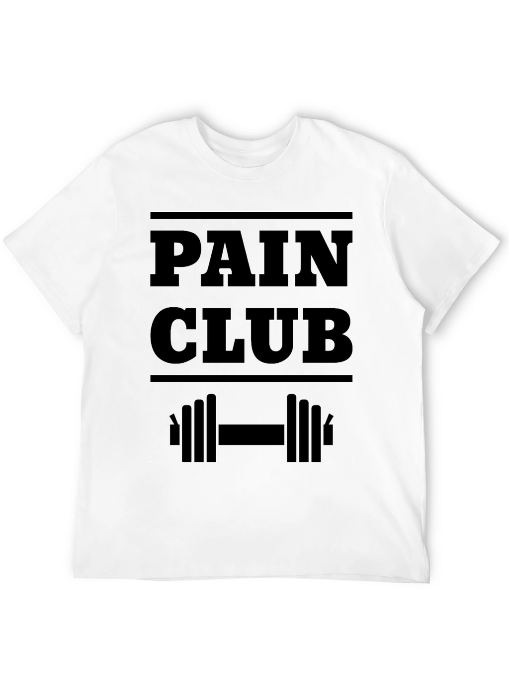 Pain Club Black Graphic T-Shirt