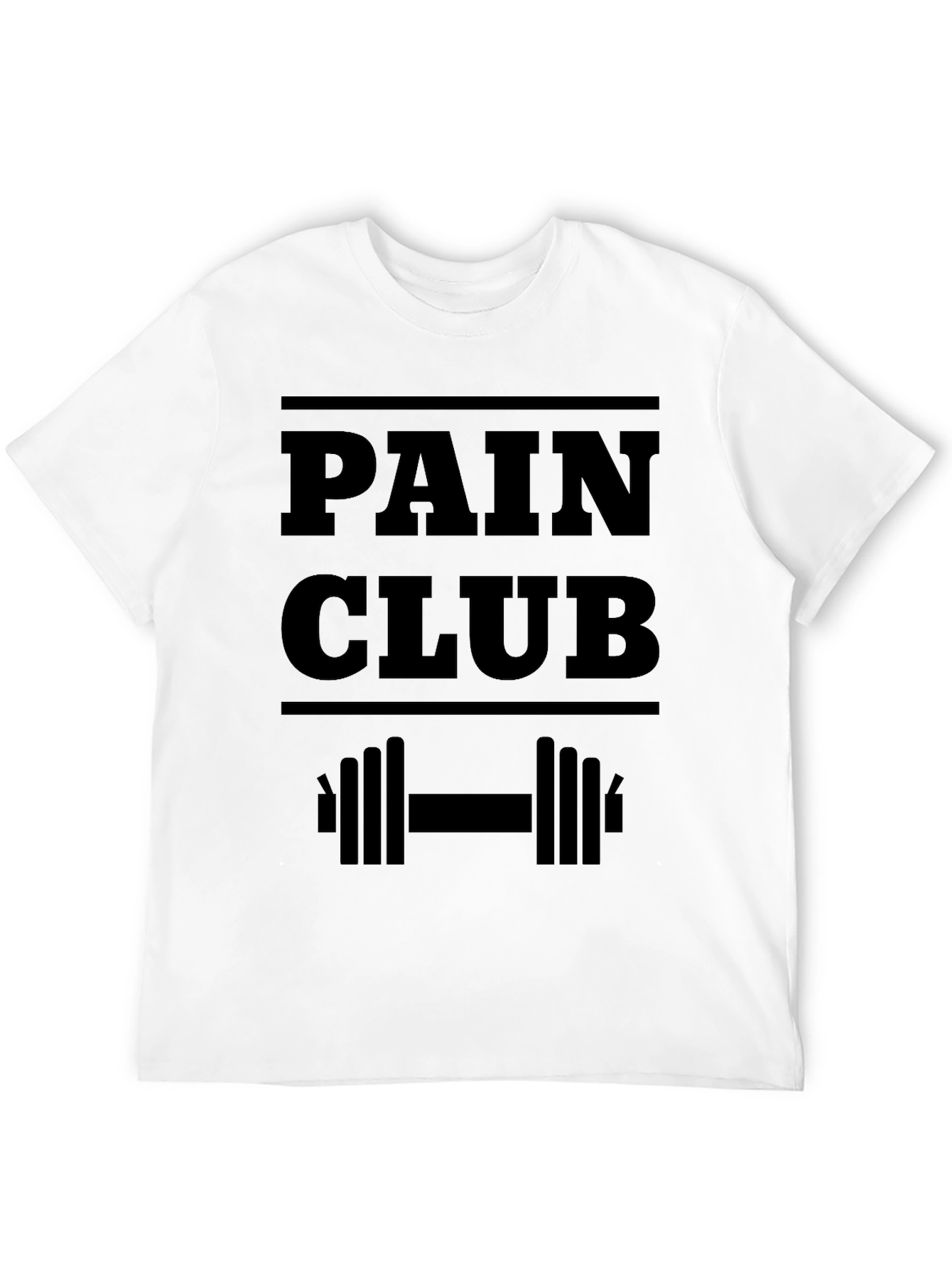 Pain Club Black Graphic T-Shirt