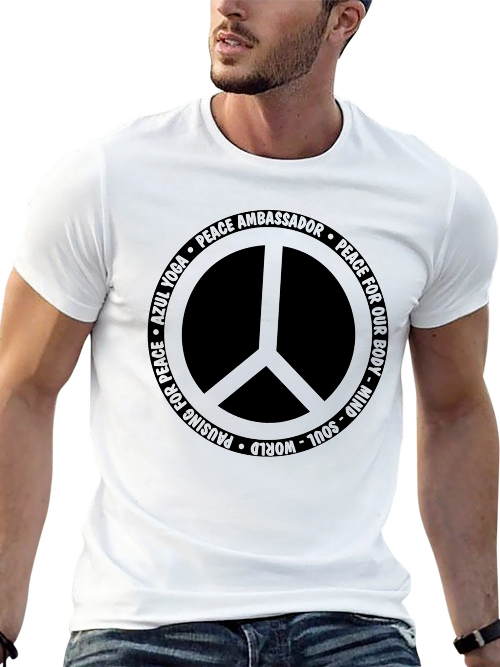 Peace Ambassador T-Shirt - Mind Body Soul