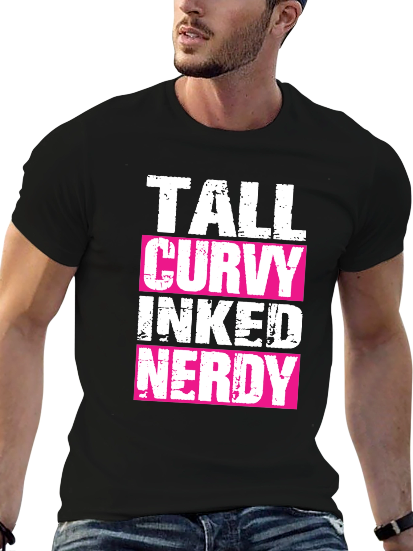 Tall Curvy Inked Nerdy Graphic Tee